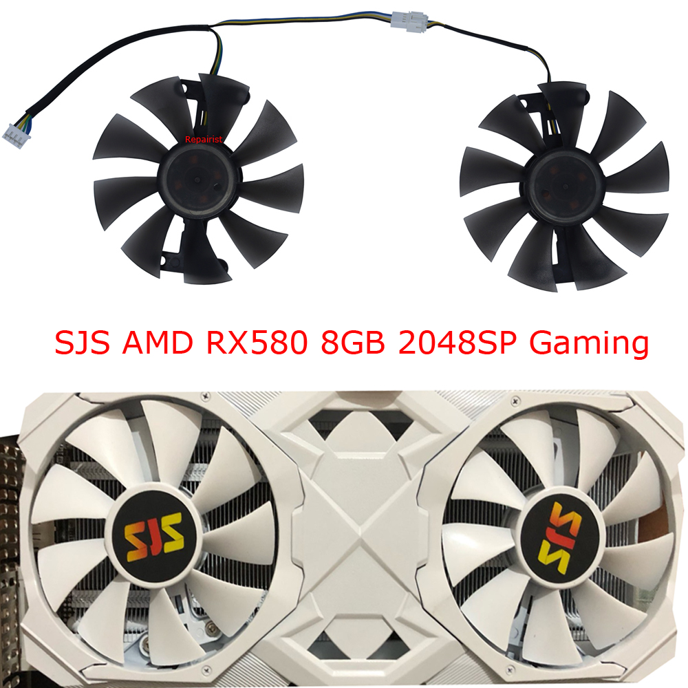 مروحة بطاقة الفيديو ل SJS AMD  - مراجعة Rx 580 8Gb 2048Sp Gpu وسعره