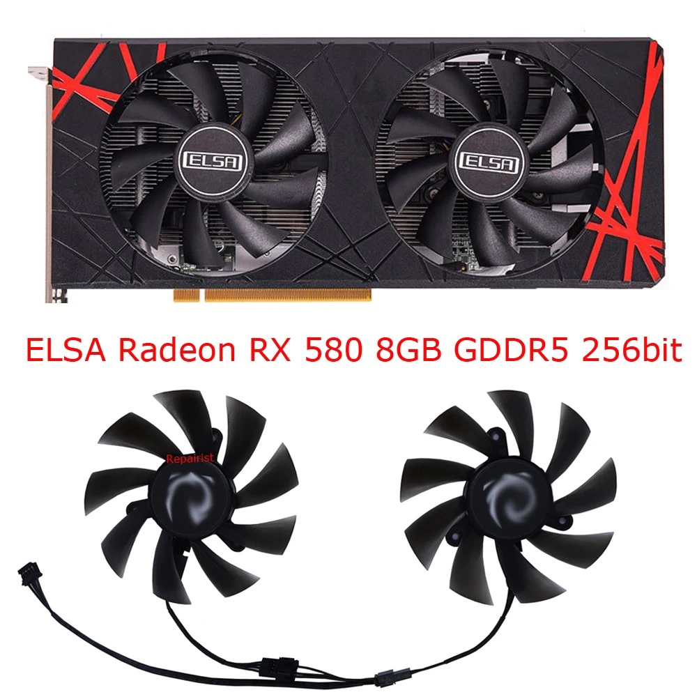 2, PLA09215B12H,GPU مروحة بطاق - مراجعة Rx 580 8Gb 2048Sp Gpu وسعره