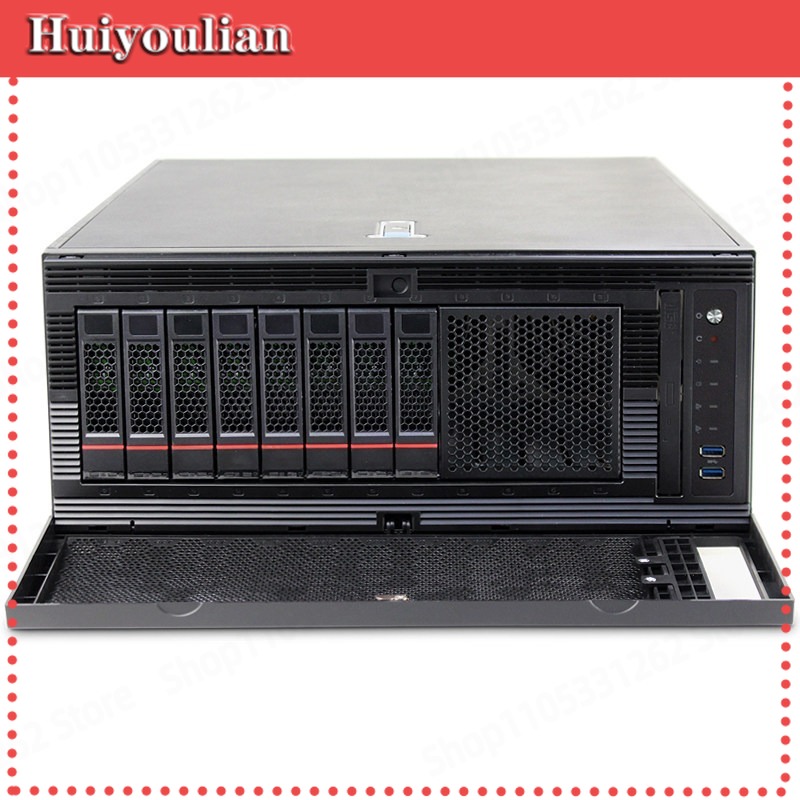 هيكل خادم برجي 8049ETX-8 بحجم  - مراجعة 8 Gpu 4U Server Chassis وسعره