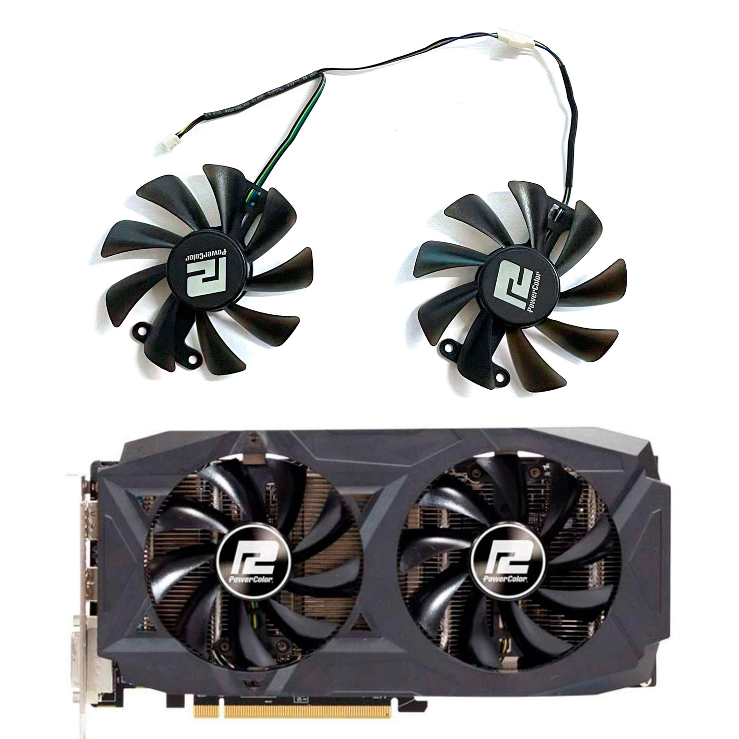مروحة بديلة جديدة تمامًا لبطاق - مراجعة Rx 580 8Gb 2048Sp Gpu وسعره