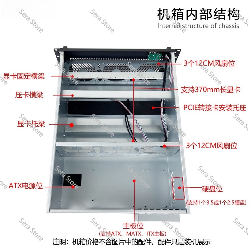هيكل 4U متعدد بطاقات الرسومات، - مراجعة 8 Gpu 4U Server Chassis وسعره
